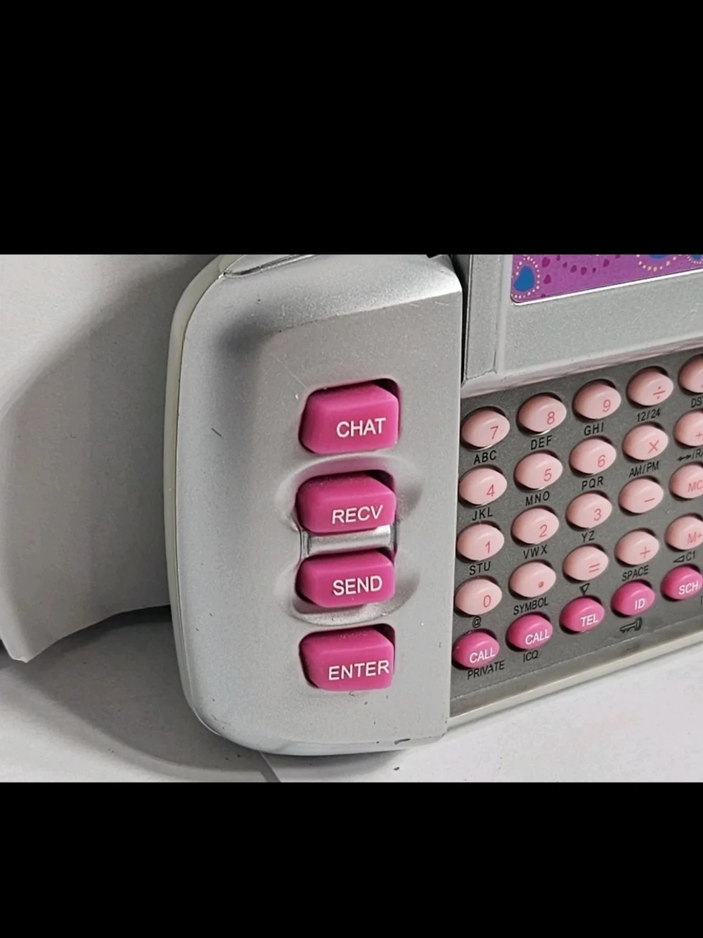 Vintage Cyber Gear SMS Sliding Text Messaging Toy Works Great! Y2K